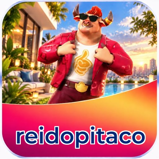 Logo reidopitaco - Cassino Online Brasil